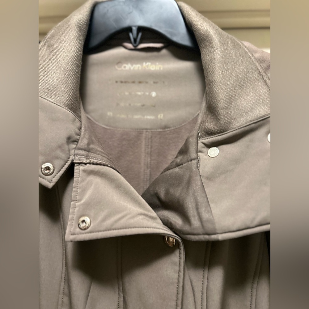 Calvin Klein women’s trench coat size XL - Picture 4 of 5